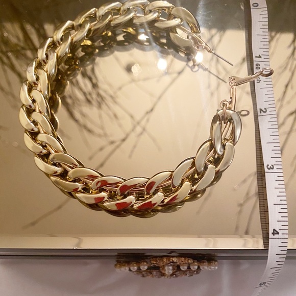Big Chainlink Hoops✨✨ - Picture 3 of 4